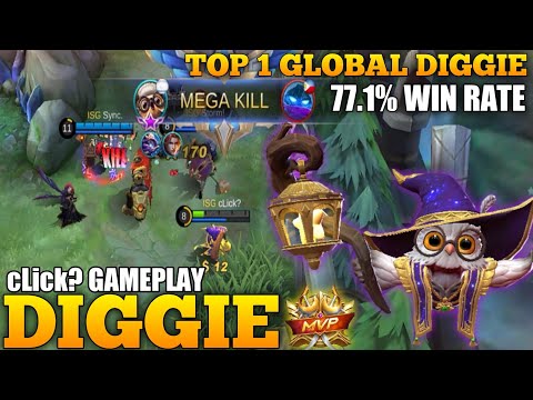 cLick? GAMEPLAY TOP 1 GLOBAL DIGGIE 2020 | NELTRAN | MOBILE LEGENDS