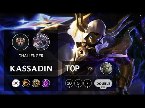Kassadin Top vs Camille - KR Challenger Patch 9.16