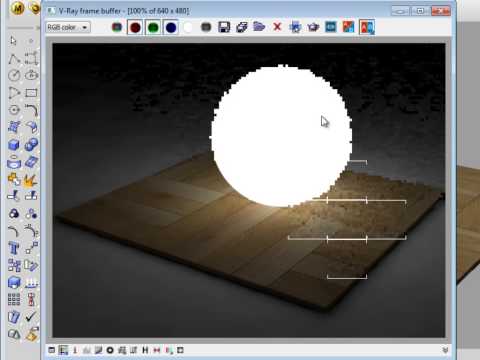 Corso V-Ray per Rhinoceros Livello base: Layer Emissive (emissione di luce)