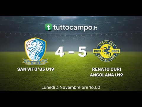 SAN VITO ‘83 U19 ⚽️ RENATO CURI ANGOLANA U19