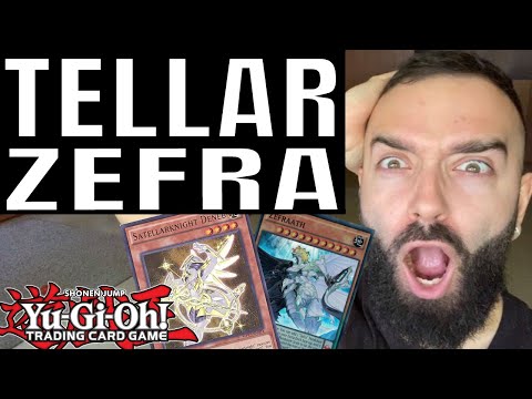 TELLARKNIGHT ZEFRA DECK PROFILE/COMBO TUTORIAL!! INSANE!!