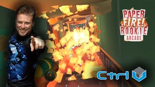 Paper Fire Rookie Arcade | VR Gameplay | E123 | Ctrl V Virtual Reality Arcade