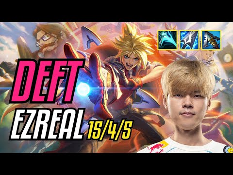 DEFT - EZREAL vs APHELIOS ADC - KR Challenger - Patch 11.7