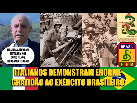 ITALIANO: Os Brasileiros nos protegiam, davam comida e traziam alegria ao nosso povo...