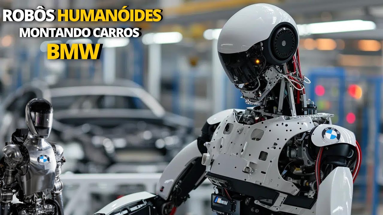 BMW contratou robôs humanoides para trabalhar em fabricas | Óculos com IA no estilo Homem de Ferro