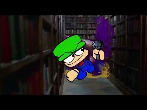 I edited The Pagemaster and Replaced the Paint Dragon with Bambi