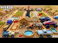RC Offroad Car Transport Water Grains To Drought Mini Village Chatpat Toy Tv