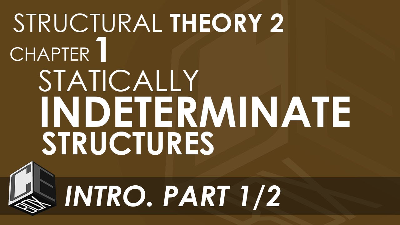 Structural Theory 2   Chapter 1 Introduction to Statically Indeterminate Structures Part 1/2 (PH)