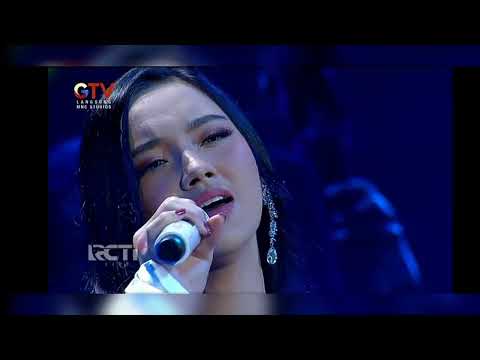 Hanin dhiya & lyodra feat dewa 19 live gtv