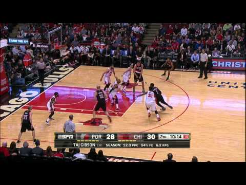Wesley Matthews Highlights Blazers vs. Bulls 12.12.2014 - 10 Points, 4 Rebounds