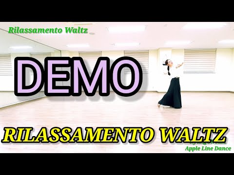Rilassamento Waltz Linedance by KyungOk Kim(Beginner Waltz) Demo - KyungOk Kim(Apple)
