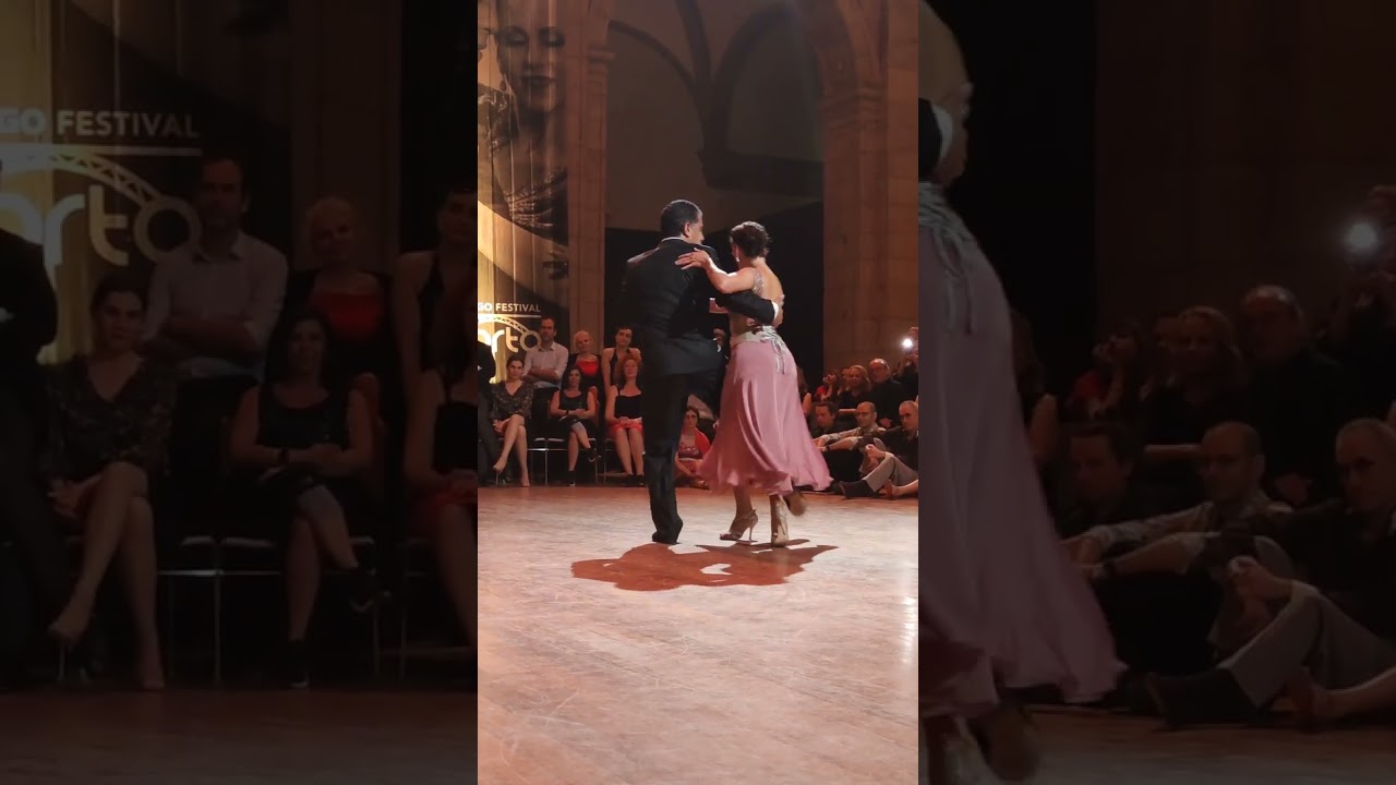 Sabrina & Rubén Veliz with "Tango Bardo" orchestra performance, Fi Tango-2024 Porto, Portugal