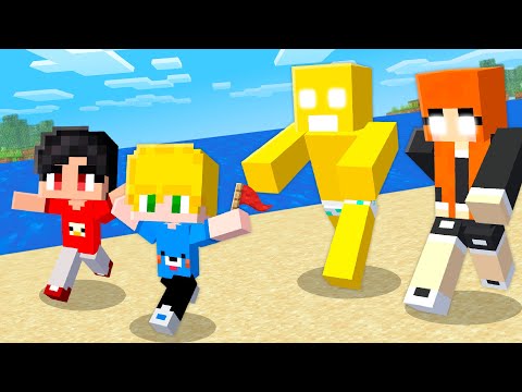 Kass e KR foram ADOTADOS pelo Herobrine no Minecraft!