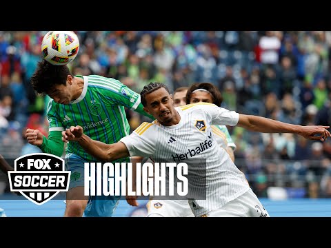 Seattle Sounders FC vs. LA Galaxy Highlights | MLS on FOX