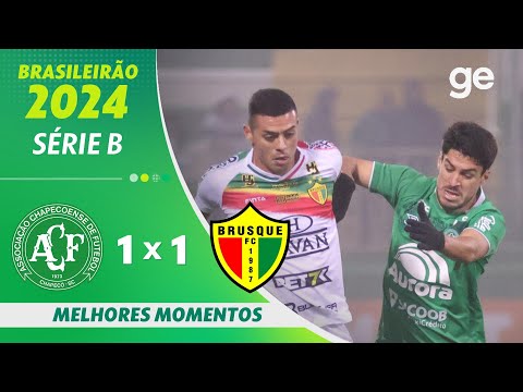 Gols e lances de Chapecoense x Brusque