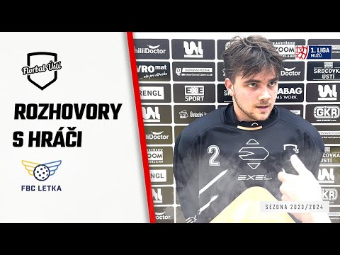 Rozhovory po utkání: Florbal Ústí - FBC Letka Toman Finance Group 6:1