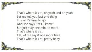 Colin James - That&#39;s Where It&#39;s At Lyrics
