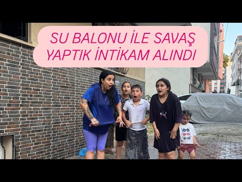 WE HAD A WATER BALLOON FIGHT AND TOOK REVENGE