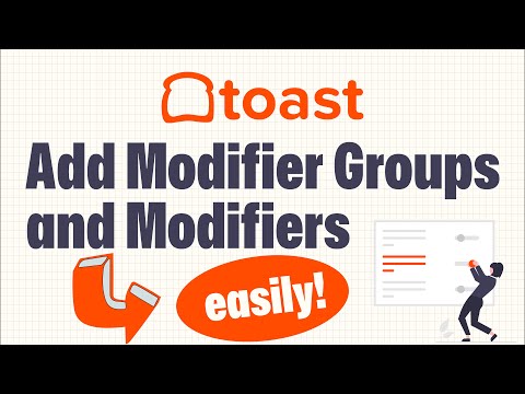 Toast POS - Adding Modifiers and Modifier Groups in 2023