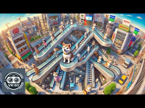 VR180 2025 Shibuya 05 in Tokyo Japan