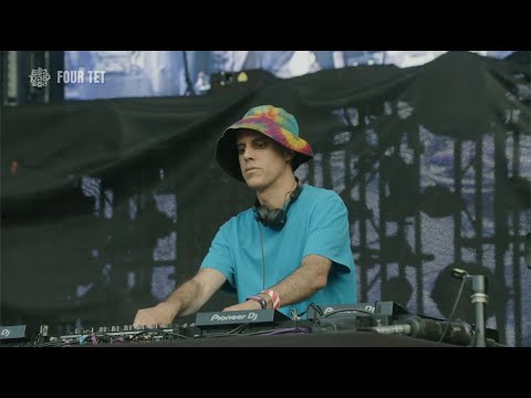Four Tet live at Lollapalooza, August 3 2024