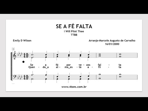 TTBB 0035 00 SE A FÉ FALTA QUARTETO MIDI