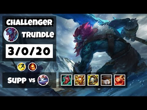 Trundle vs Yuumi BR Challenger SUPPORT (3/0/20) - v11.17