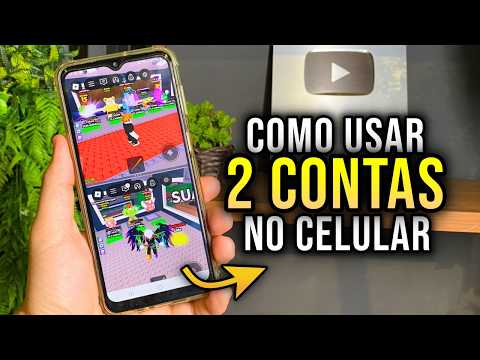 COMO USAR 2 CONTAS NO CELULAR (ROBLOX) | ROUBE um BRAINROT