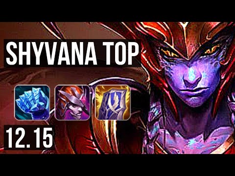 SHYVANA vs DARIUS (TOP) | 1100+ games, 1.3M mastery, 3/2/10 | EUW Master | 12.15