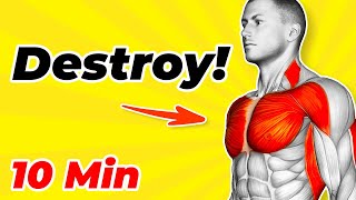 ➜ DESTROY Man Boobs FAST ➜ 10-MIN Fat-Burning Chest Routine!