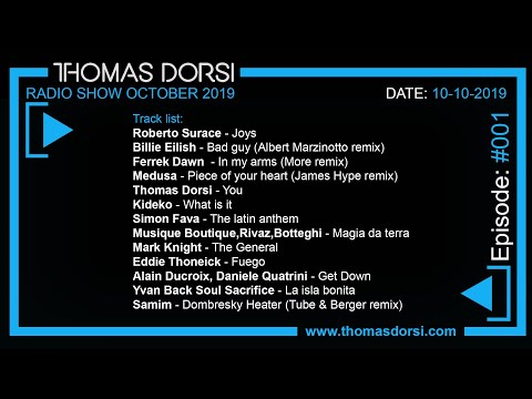 Thomas Dorsi Radio Show ep.oo1