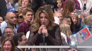 SHANIA TWAIN - Swinging With My Eyes Closed & Life's About To Get Good (Live, Today Show)