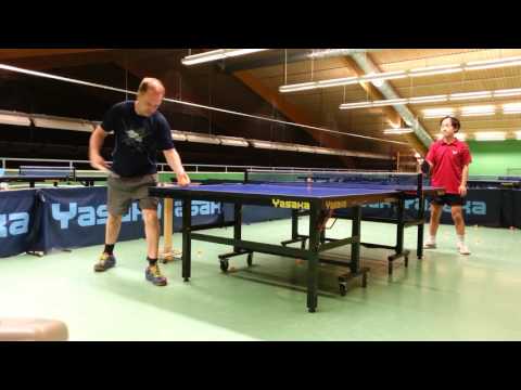 Forehand hook punch KO serve part 1: backspin (flipp version uploading soon)