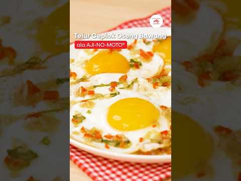 Telur Ceplok Oseng Bawang ala AJI-NO-MOTO®