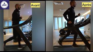 Changer sa foulée Avant et Après