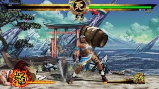 新作サムスピ ダーリィ・ダガー10割即死コンボ