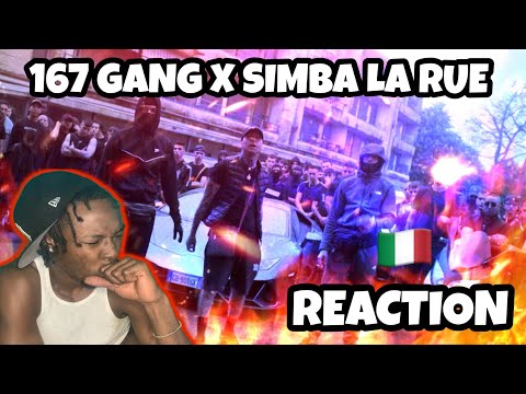AMERICAN REACTS TO ITALIAN DRILL RAP GO CRAZY! 167 Gang - Piazza Di Spaccio ft. Simba La Rue