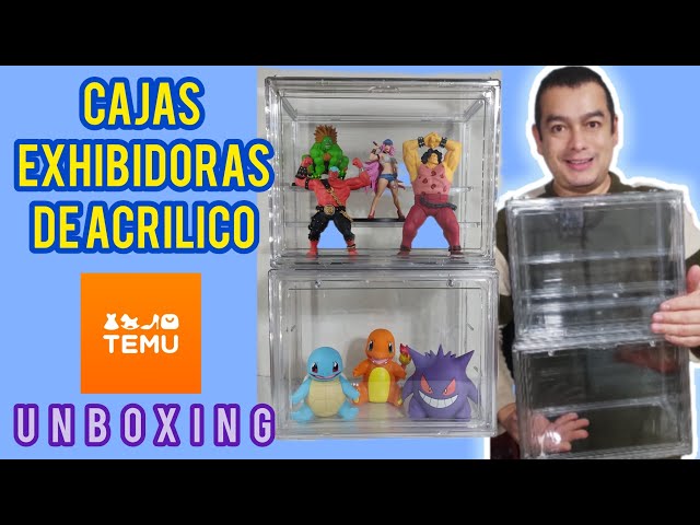 Vídeo relacionado con Caja de Exhibición de Transparente 27x18x22 cm Vitrinas para Colecciones Apilable y Desmontable Vitrina de Acrílico con Puerta Magnética para Coleccionables Figuras de Acción