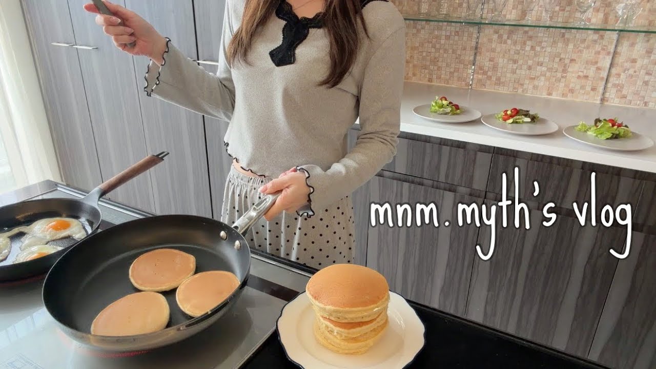 【30代主婦の日常】ライブ、セルフネイル、購入品、朝晩ごはん作り🥞