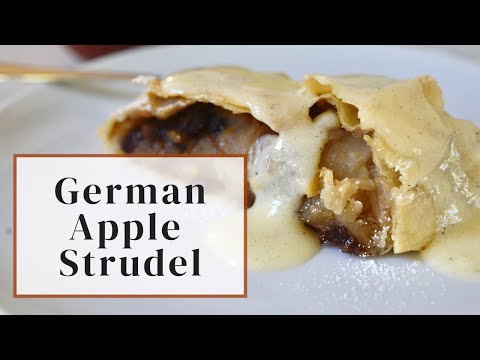 Make an Authentic German Apple Strudel At Home | So Easy!