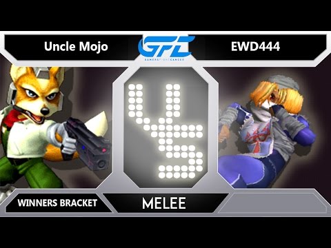 Uncle Mojo (Fox) vs EWD444 (Sheik) - GFC Melee Singles WR3