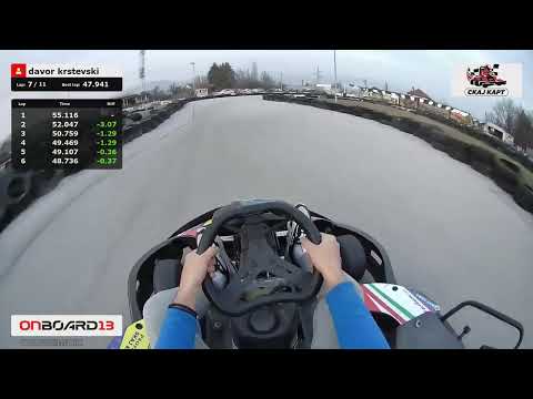 OnBoard13 - Best lap on Sky Kart - Volkovo, North Macedonia
