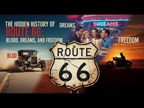 The Hidden History of Route 66: Blood, Dreams, and Freedom | USA Boring History | USA Sleeping Story