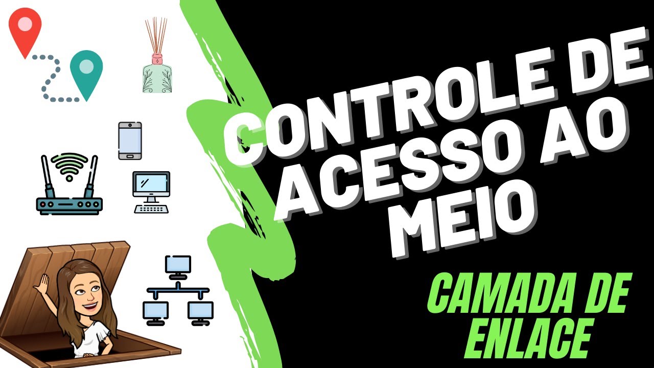 CONTROLE DE ACESSO AO MEIO | CAMADA DE ENLACE | REDES DE COMPUTADORES