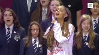 Ariana Grande My Everything w Parrs Wood High School Choir One Love Manchester #OneLoveManchester