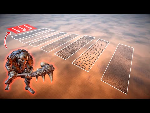 TROLLS VS 7 Different lines of defense | Ultimate Epic Battle Simulator 2