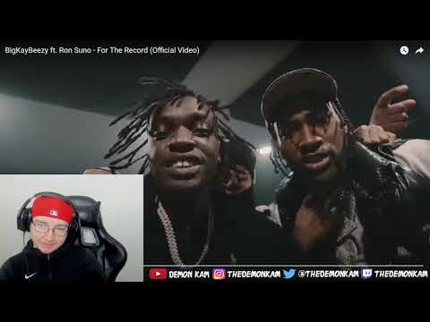 Demon Kam Reacts to BigKayBeezy ft. Ron Suno - For The Record (Official Video)