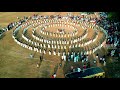 Mega Thiruvathira Drone Shot From Kayamkulam Town Kerala