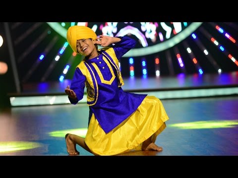 D4 Junior Vs Senior l Abhinav - Punjabi Balle..Balle...I Mazhavil Manorama