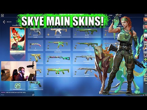 BEST VALORANT SKINS FOR SKYE - THE SKYE MAIN SKIN COLLECTION!